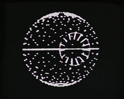Death Star drawn by vertices