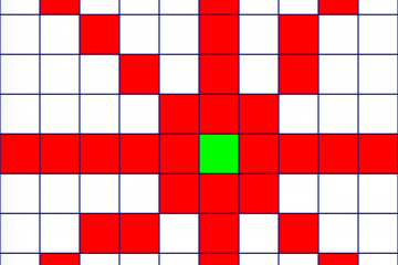 Raycasting - 8 rays